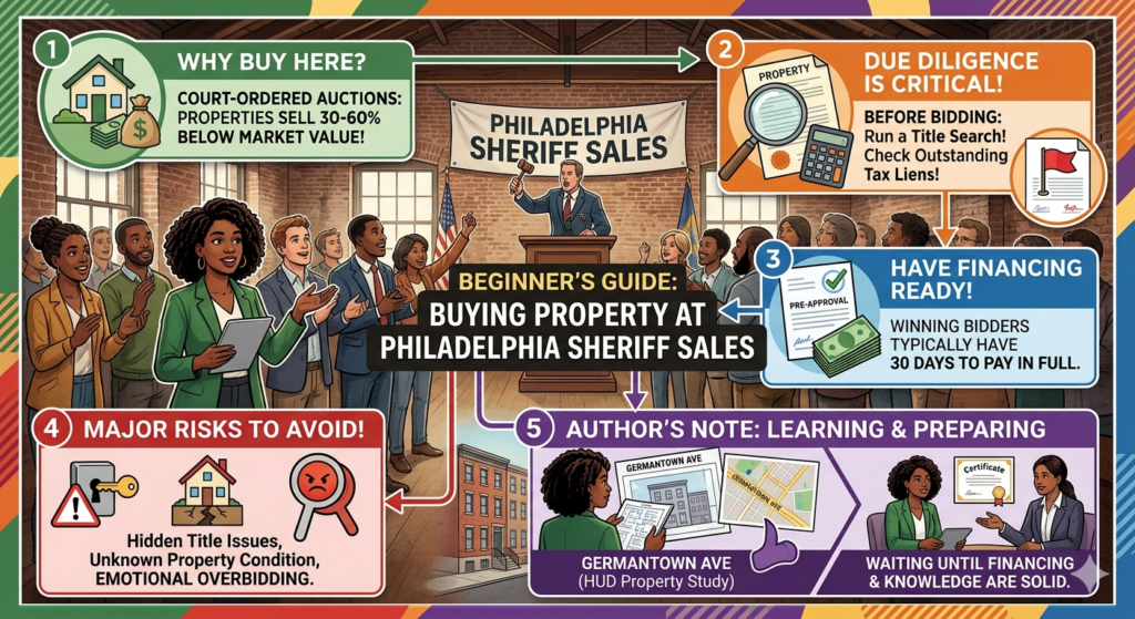 Philadelphia Sheriff Sale auction beginner guide - Germantown rowhouse