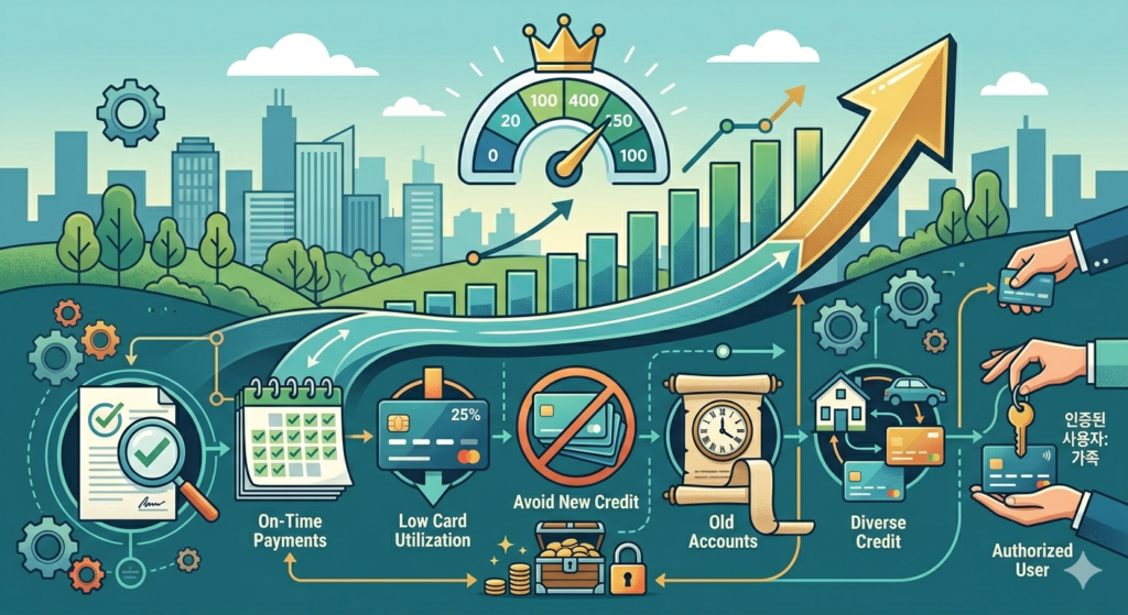tips to improve your credit score fast — credit report and score tracker
