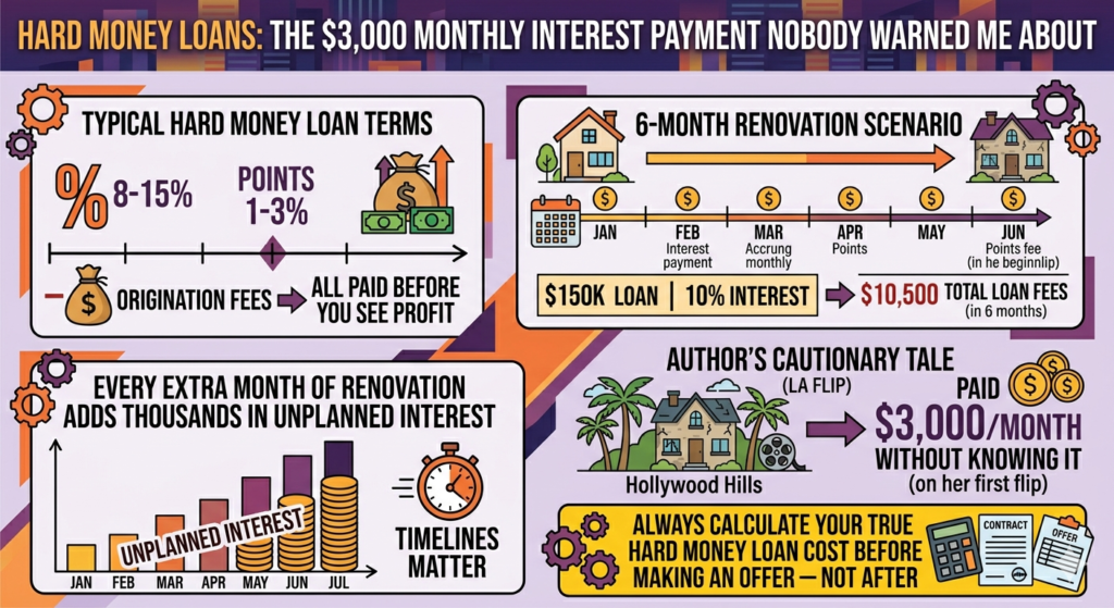 hard money loan calculator - monthly interest cost fix and flip Philadelphia