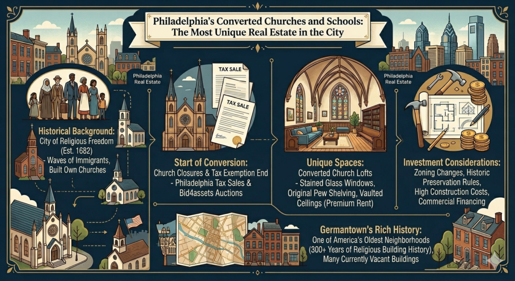 philadelphia church conversion loft apartment stained glass germantown
