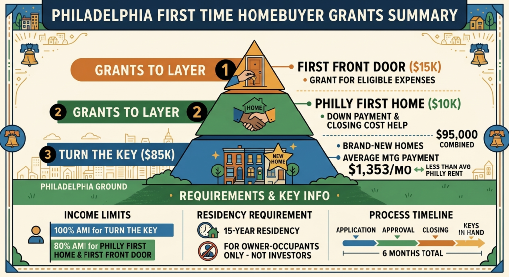 philadelphia first time homebuyer grants turn the key philly first home assistance program